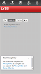 Mobile Screenshot of lagrangebaseball.org